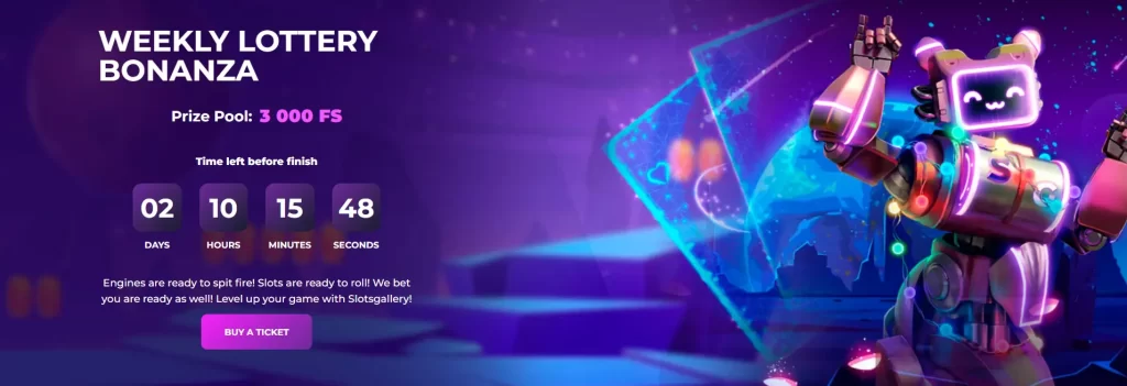 Weekly Slots Gallery Lottery Bonanza