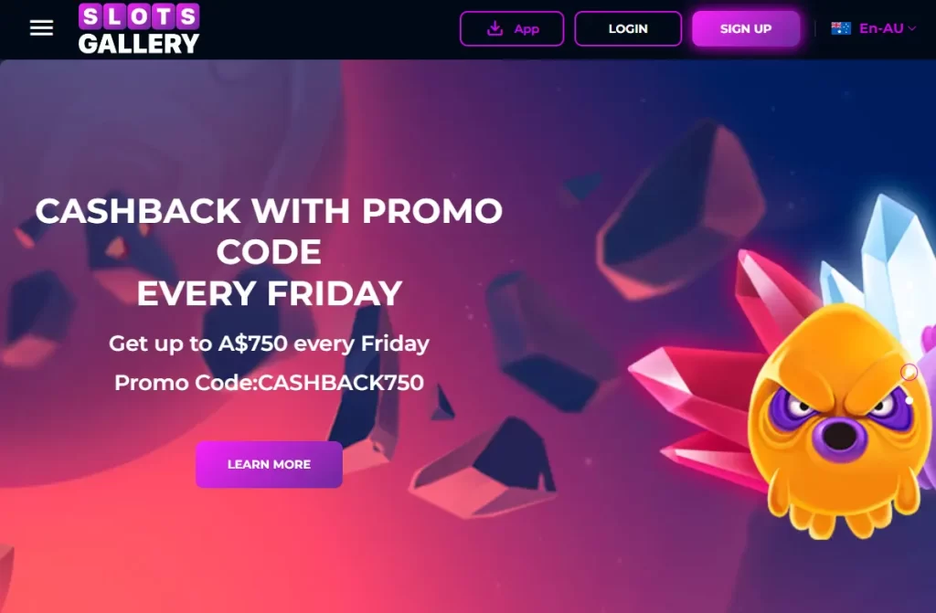 Slots Gallery No Deposit Bonus Codes with Cashback