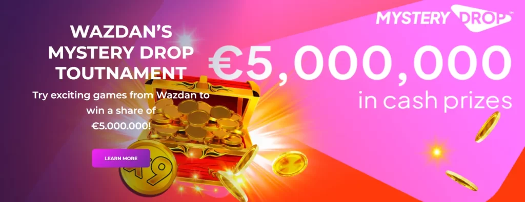 Wazdan's Mystery Drop Tournament