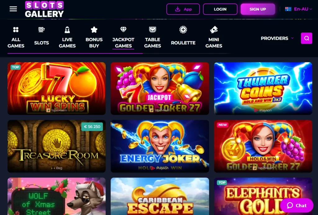 Slots Gallery Jackpot Games