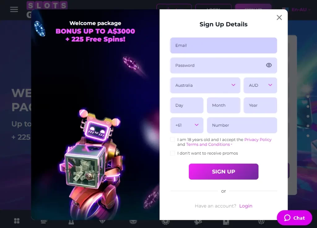 Sign Up for Slots Gallery Bonus Codes
